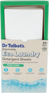 Talbot's 50 100 Dr. Eco Laundry Detergent Sheets Fresh Scent, Plant-Based, Biodegradable, No Harsh Additives