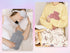Kellegour 2pcs 2 Rubber Hot Water Bottle with Knitted Cover, Warm Water Heat Bottles for Menstrual Cramps, Pain Relief