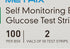 McKesson True METRIX Self-Monitoring Blood Glucose Test Strips, 100 Strips for Diabetes Self-Monitor Systems