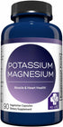 MD. Life Potassium Magnesium Supplement - 90 Capsules, High Absorption Magnesium Complex for Vascular Health