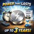 Sealed Energy CR2025 3V, Pack 5 Lithium Battery, of - USA