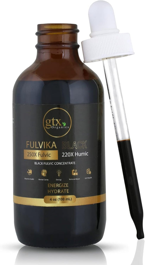 Trace Mineral Drops (400 Servings)(Flavorless) – 74 Minerals from Humic & Fulvic Acid, Plant-Based Supplement