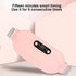 ZJchao Portable Menstrual Heating Pad, Heating Pads Automatic Shut Off Belly Wrap Adjustable Belt Menstrual Cramps