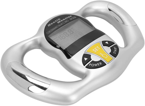 Digital Body Fat Analyzer, Handheld BMI Monitor with LCD Display for Personal Health Measurement