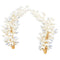 Wedding Pearl Hair Clips (2PCS) - Rhinestone Hair Accessories for Bridal Women in Gold