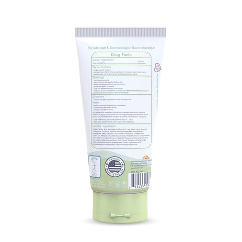TruKid Eczema Mineral Sunscreen SPF 30, All Natural Kids & Baby, Non-Toxic Zinc Oxide, Travel Size 3.4oz