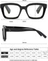 3 Pack Oversize Square Design Reading Glasses for Women, Blue Light Blocking Reader