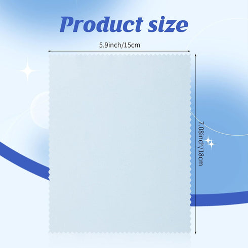 200 Pcs Microfiber Glasses Cleaning Cloth Eyeglasses Cleaner Wipes Lens Screen Cleaning Cloth for Glasses, Cameras Lens, Cell Phone, LCD TV Screens, Laptops, Tablets, 6 x 7 Inch (Multi Color)