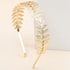 Leaf Branch Bridal Hair Crown Headbands, Gold