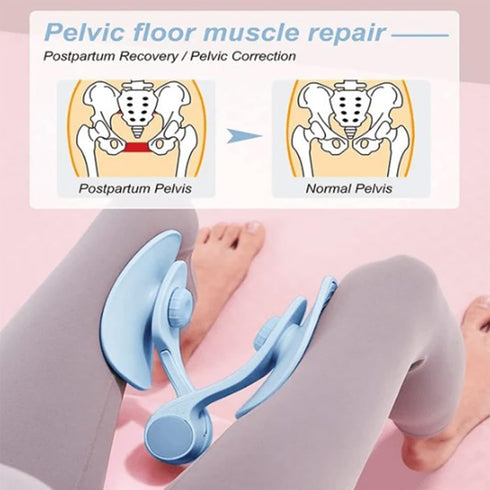 YKX (2Pcs Pelvic Repair Multifunctional Leg Clip, Pelvic Floor Inner Thigh Exerciser Strengthener, Pelvic Repair Leg