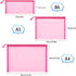 12 Pieces Zipper Nylon Mesh Pouch, Assorted Sizes Makeup Bags for Cosmetic, School Supplies, Travel