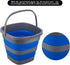 Tiawudi 3 Pack Collapsible Bucket, 1.32 Gallon (5L) Small Plastic Water Bucket for Cleaning, Fishing
