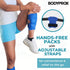 BODYPROX Shin Splint Ice Pack 2 Pack - Reusable Cold and Hot Wrap for Shin Splints Pain Relief, Flexible Ice Pack for