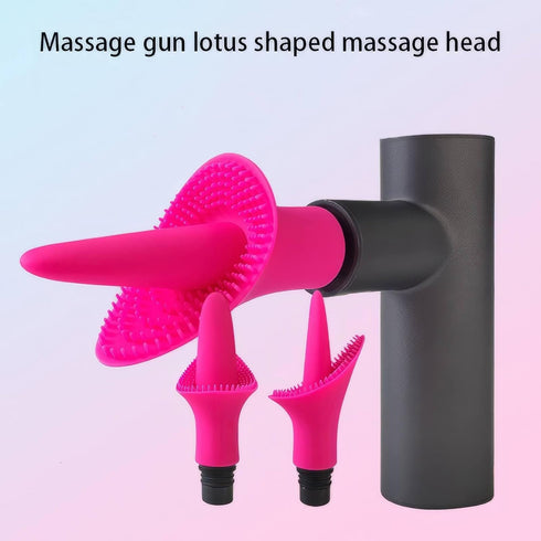 Rolamumu 18MM-19MM) Massage Gun Attachments,Silicone Massage Gun Heads,Deep Tissue Percussion Trigger Point Massage