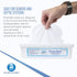 Dynarex DynaCare Flushable Wipes, 60 Wipes Tub, Alcohol Free, Safe for Sewers and Septic