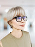 Reading Glasses Frame for Women - UV Blue Light Filtering Magnifier, 1.50-3.00