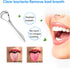 2 Pack Medical Grade Metal Tongue Scrapers with Travel Case, Dual-Layer Cleaners Set for Adults & Kids