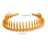 WOVOWOVO Plastic Headbands for Women Teen Girls Men, 10 Packs Thin Headband with Teeth Non Slip, Spring Hot Summer Bright Pink Green Hairband Hair Accessories