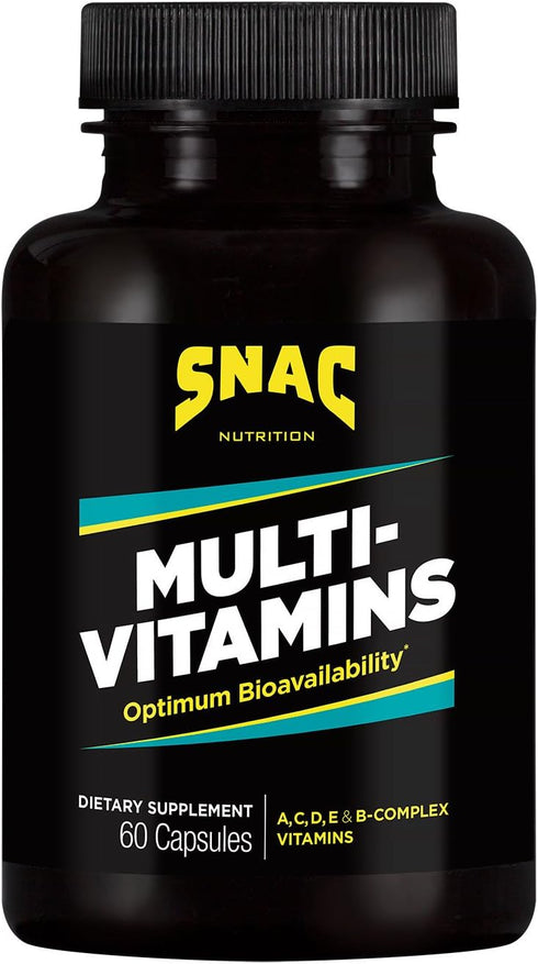 SNAC Multi-Vitamins Daily Supplement, 60 Capsules with Optimum Bio-Availability