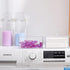 zoocatia Farmhouse Laundry Dryer Sheet Holder Clear Detergent Pods Container Dryer Balls Dispenser with Lid