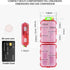 Travel Pill Organizer with Medicine Labels, Mini 7 Day Pill Case, Grey with 161 Labels for Daily Essentials