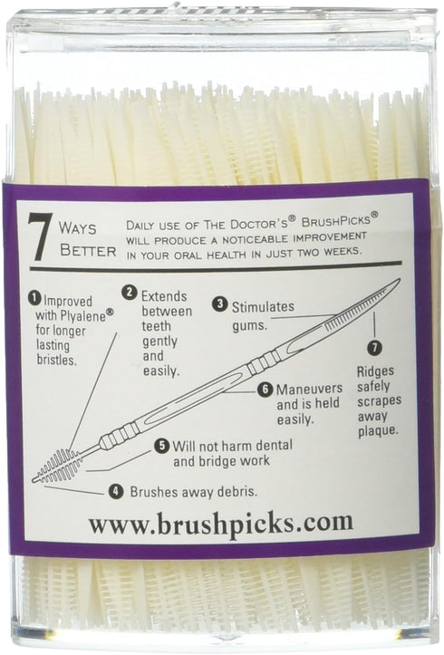 The Doctor's BrushPicks Interdental Toothpicks, 275 pieces per Pack