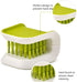 Blade Brush Knife Cleaner - Double Sided Utensil Scrubber for Chopsticks, Forks, and Knives