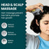 IPX-6 EILISON Cordless Hair Scalp Massager- Electric Head Massager with Kneading Massage, Waterproof Handheld Portable