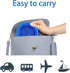 Emesis Bags, Disposable Vomit Bags for Travel Motion Sickness, 12 Pack Blue Nausea Bags