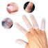 Silicone Finger Protectors for Man, 10 Pack Gel Finger Cots & Protector for Relief from Pain of Cracked Arthritis