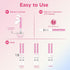 MomMed 50 50 Ovulation Test Strips, LH Ovulation Predictor Kit with Collection Cups, Accurately Track Ovulation Test
