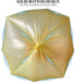 3 Rolls Small Trash Bags, 60 Counts Durable 4 Gallon Garbage Bags for Kitchen, Bathroom, Office (Gold)