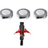 HQ8 Replacement Heads - Fit for Norelco Aquatec Shavers, Premium Razor Blades with Precision Cutting System (3 Pack)