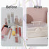 Pink Makeup Storage - Tackle Box for Women with Handle, Portable 3 Layers Makeup Case Organizer for Home.