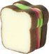 1Pc Multifunction Scrub Sponges, Toast Shape Dish-Washing, Cute Sandwich Sponge for Household Kitchen