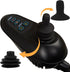 Sliverdew 2 Pcs Controller Knob and Gaiter for Electric Wheelchair Black Powerchair Mobility Aid Wheelchair Accessories