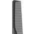 Styling Comb 2 Pack, Professional 7 Inch Black Carbon Fiber Anti Static Comb for All Hair Types