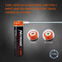 3.7V 3200mAh USB Rechargeable Lithium Ion Battery for Flashlights, Headlamps, Bluetooth Speaker, 2 Pack