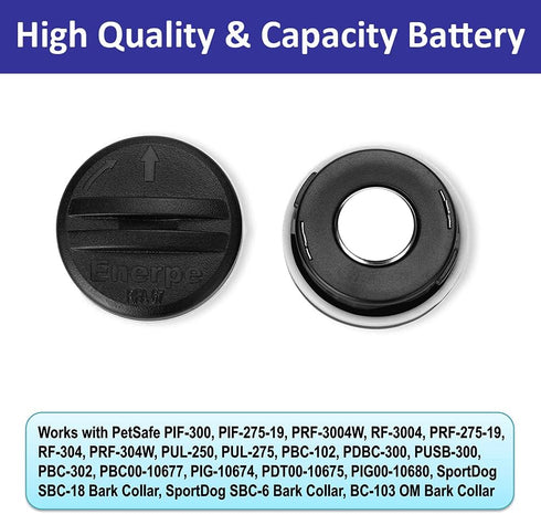 RFA-67 RFA-67D-11 6V Replacement Battery Long-Lasting & High Capacity Compatible with PetSafe Electronic Collars Pack of 6