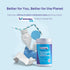 Whitebite Pro Color Correcting Purple Toothpaste Tablets with Nano Hydroxyapatite | Fresh Breath & Natural Whitening |