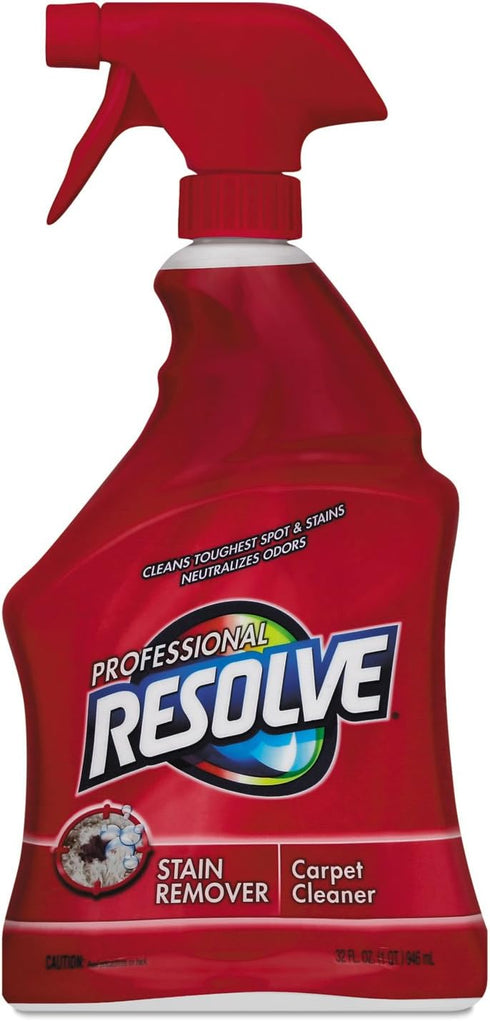 Professional RESOLVE 97402EA Spot & Stain Carpet Cleaner, 32oz Spray Bottle