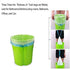 T-H-See 1.2 80 Counts,Auto Small Trash Bag, Gallon Garbage Bags Bathroom Trash can Liners for Bedroom Home Kitchen