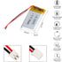 YTKavq 3.7V 300mAh 502035 2P 2.0mm Battery Lithium Polymer Ion Rechargeable Li-ion Li-Po Battery with PH Pitch