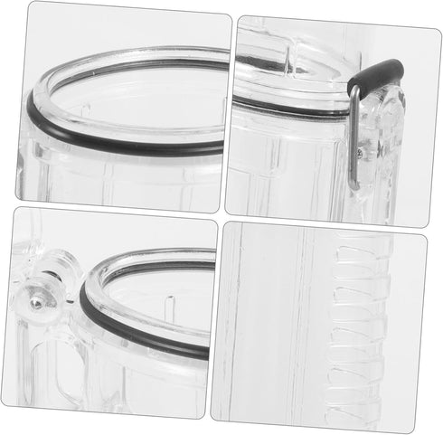 Clear Coat Waterproof Lighter Holder, Plastic Dual Purpose Organizer Case for Lighters