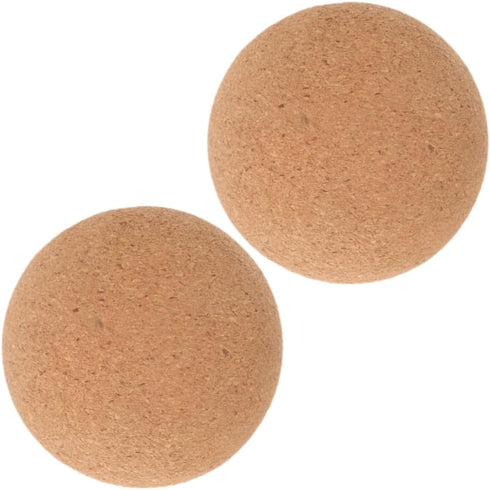 Sosoport Cork Massage Ball Set Yoga Massager Soft Spiky Roller Ball for