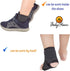BodyMoves Kid's Ankle Brace Support, PLUS Hot and Cold Ice Pack (Active Blue, MED for Big Kids)