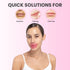 MISS SPA Lip Mask, Hydrate Boost Hydrogel Pink Mask, Soothes & Restores Lips, Moisturizing Anti-Aging Skin Care, 4 Pack