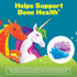 L'il Critters Bone Support Gummy Vitamin for Kids, 120 gummies, Bone Support, Calcium, Vitamin D3