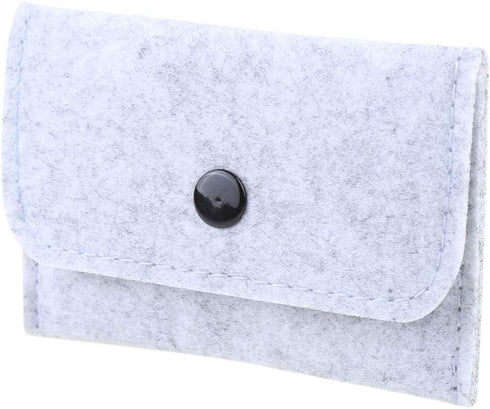 pinklilycare 2 Pack Birth Control Pill Case with 34 Grayish for Women Privacy