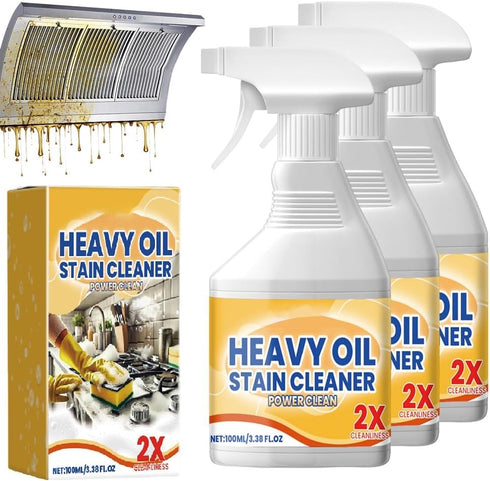 Kitchen Heavy Oil Cleaner Spray,100ML All Purpose Kitchens Heavy Oil Cleaning Agent,